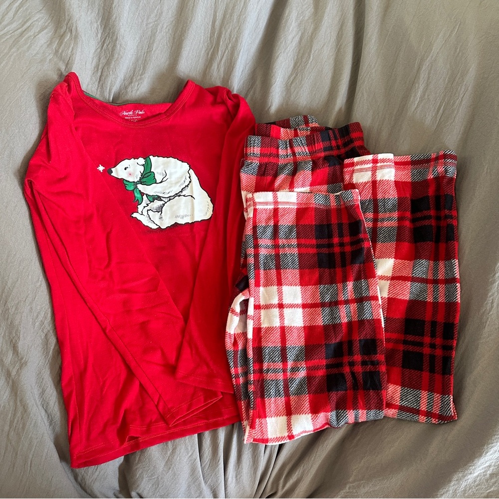 North Pole Polar Bear Pajama Set